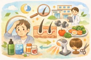 薄毛に悩む男性のための完全個室美容室RELIVE