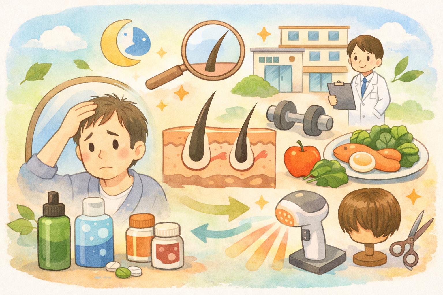 薄毛に悩む男性のための完全個室美容室RELIVE